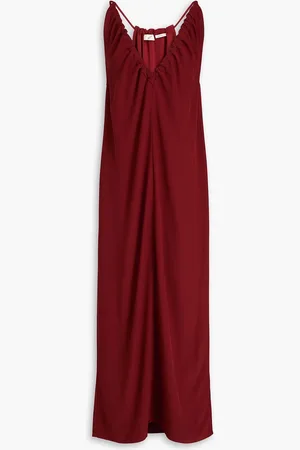 BITE Theros Midikleid aus Crêpe mit Raffungen - - UK 14