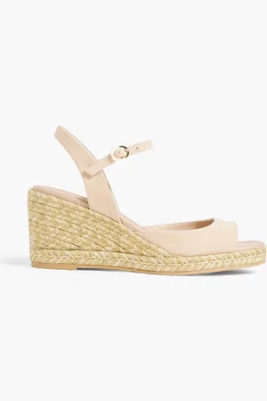 Stuart Weitzman Tia Espadrille-Wedges aus Veloursleder - Pink - EU 37.5