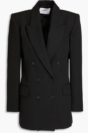 Frame Doppelreihiger Blazer aus Twill - - US 0