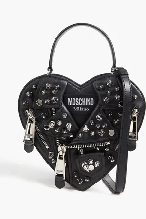 Moschino Tote Bag aus Leder mit Verzierung - - OneSize