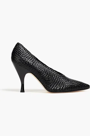 Tory Burch Pumps aus geflochtenem Leder - - US 6.5