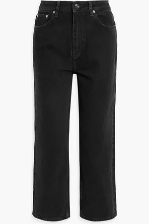 Ganni Misy hoch sitzende Cropped Jeans mit geradem Bein - - 25W/ 34L