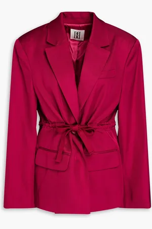 By Malene Birger Biento Blazer aus Twill - Rot - L