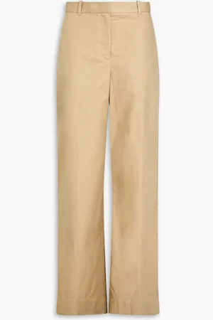 3.1 Phillip Lim Stretch-cotton wide-leg pants - Neutral - US 6