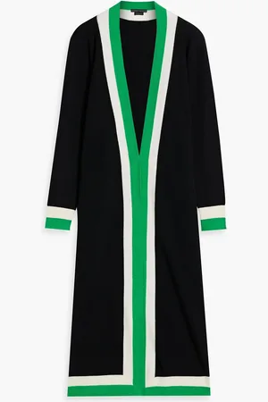 ALICE+OLIVIA Alice Olivia - Bradford Cardigan aus einer Wollmischung mit Streifen - - XL