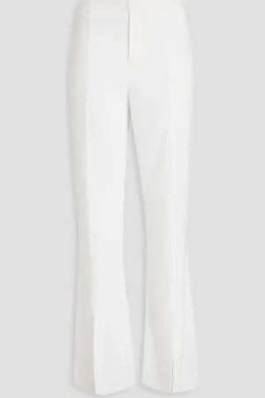 ALICE+OLIVIA Alice Olivia - Tisa Schlaghose aus Crêpe - Weiß - US 4