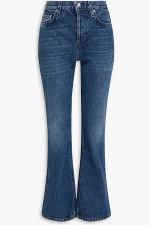 Totême Hoch sitzende Kick-flare-Jeans - Blau - 25W-32L