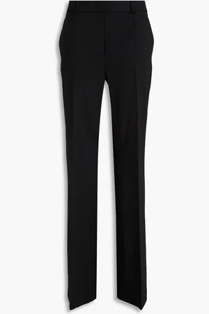 Alberta Ferretti Twillhose mit geradem Bein aus einer Wollmischung - - IT 38