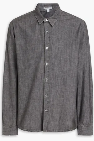 James Perse Jeanshemd - Grau - 1