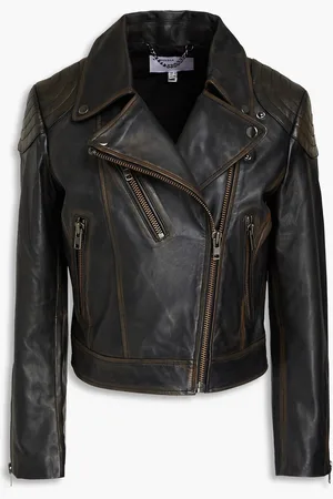 Muubaa Bikerjacke aus Leder - - UK 14