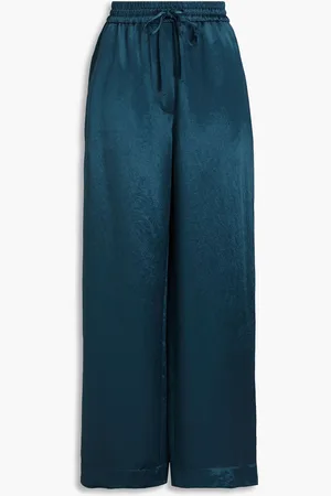 3.1 Phillip Lim Satin wide-leg pants - Blau - XS