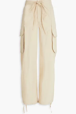 REJINA PYO Vietta Cargohose aus Twill aus einer Baumwollmischung - Neutral - UK 6