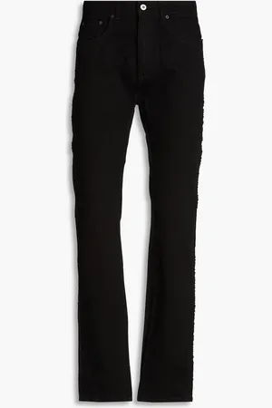 J.W.Anderson Skinny Jeans aus Denim mit Fransen - - S