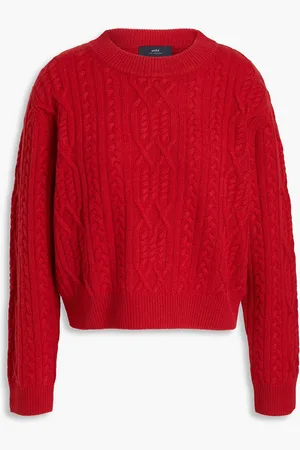 Arch4 Smithfield Kaschmirpullover mit Zopfstrickmuster - - S