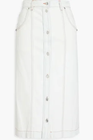 Etro Denim midi skirt - Blau - IT 46