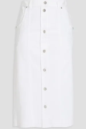 Etro Embellished denim midi skirt - - IT 40