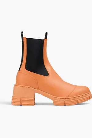 Ganni Chelsea-Boots aus Gummi - - EU 36