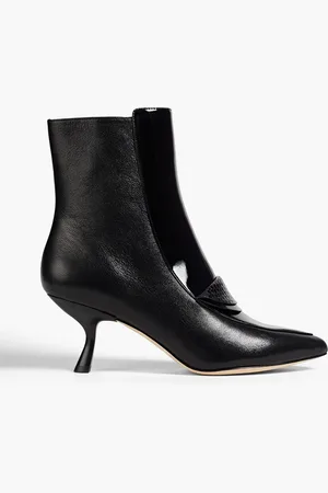 Tory Burch Ankle Boots aus Lackleder und Leder - - US 8.5