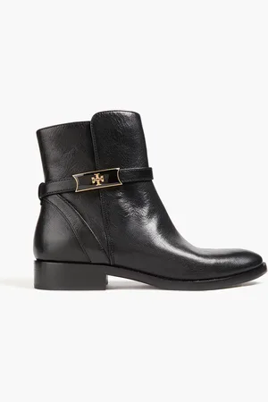 Tory Burch Perrine Ankle Boots aus Leder mit Verzierung - - US 5