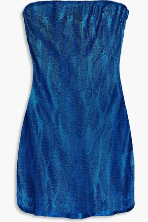 Missoni Mini-Strickkleid mit Metallic-Effekt in Häkeloptik - - IT 42