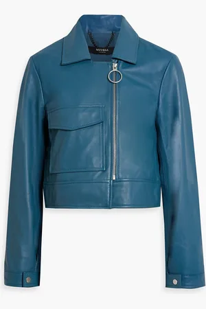 Muubaa Lederjacke - - UK 6