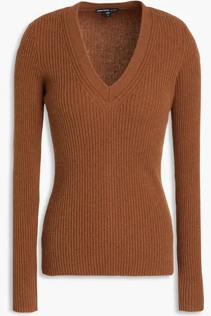 James Perse Gerippter Pullover aus Kaschmir - - 0