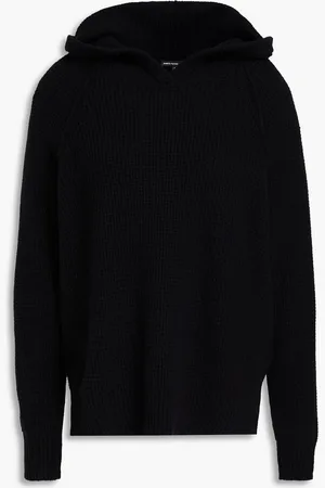 James Perse Hoodie aus einer Baumwollmischung in Waffelstrick - - 0