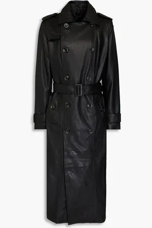 Muubaa Trenchcoat aus Leder - - UK 14