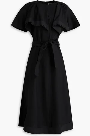 3.1 Phillip Lim Drapiertes Midikleid aus einer Wollmischung - - US 10