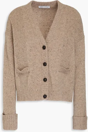 AUTUMN CASHMERE Cardigan aus geripptem Donegal-Kaschmir - Neutral - L