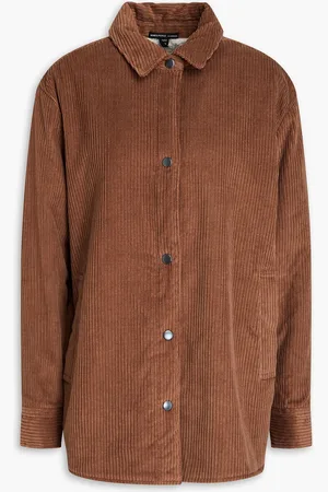 James Perse Cord-Jacke aus einer Baumwoll-Wollmischung - - 1