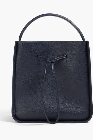 3.1 Phillip Lim Beuteltasche aus Narbenleder - Blau - OneSize