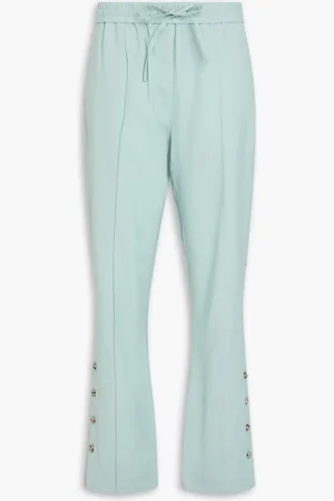 3.1 Phillip Lim Track Pants aus einer Wollmischung - Grün - L