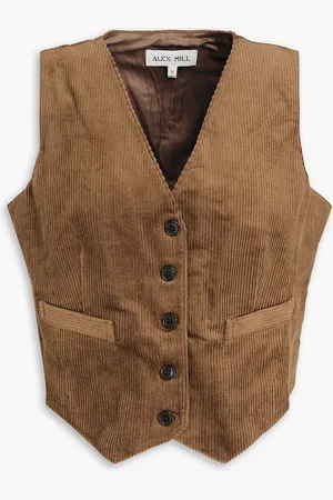 ALEX MILL Sloane Weste aus Baumwollcord - - XS