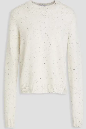 AUTUMN CASHMERE Pullover aus Donegal-Kaschmir - Weiß - L