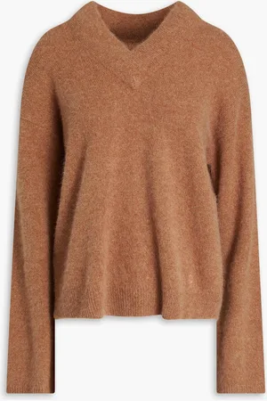 Loulou Studio Tala Pullover aus einer Wollmischung - Braun - XL