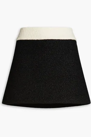 ALICE+OLIVIA Alice Olivia - Two-tone bouclé mini skirt - - US 2