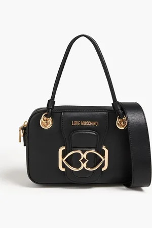 Moschino Embellished faux leather tote - - OneSize