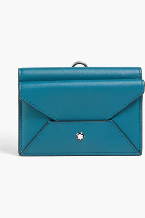Montblanc Kartenetui aus Leder - Blau - OneSize