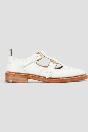 Thom Browne Brogues aus Narbenleder mit Cut-outs - - EU 36