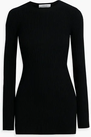 Frame Pullover aus einer gerippten Kaschmirmischung - - M