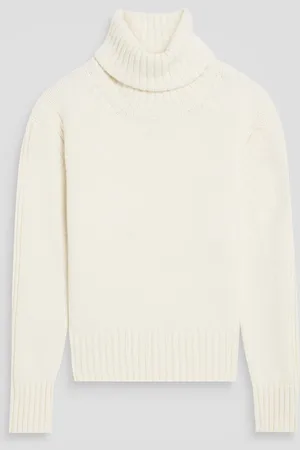&Daughter Rollkragenpullover aus Wolle - Weiß - L