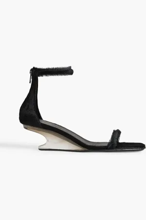 Rick Owens Cantilever 45 Wedges aus Kalbshaar - - EU 36