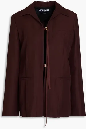 Jacquemus Amaro Jacke aus Twill - Braun - FR 34