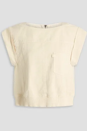 3.1 Phillip Lim Oberteil aus Baumwolle - Weiß - L