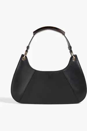 Alberta Ferretti Schultertasche aus Leder mit Verzierung - - OneSize