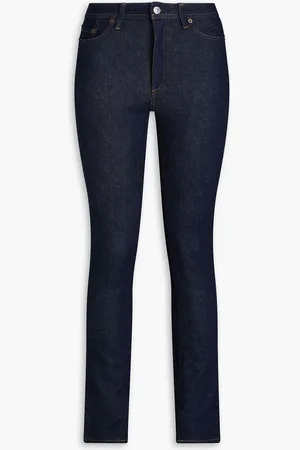 Acne Studios Halbhohe Skinny Jeans - Blau - 25W/ 34L