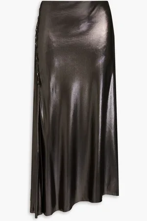Acne Studios Midirock aus Lamé - Metallic - XXS