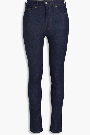 Acne Studios Hoch sitzende Skinny Jeans - Blau - 24W-32L