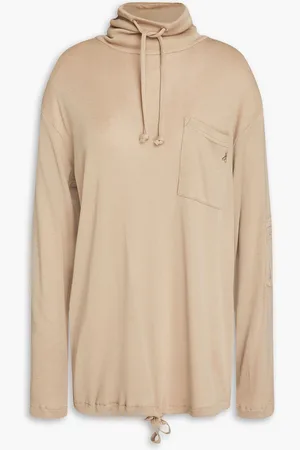 Acne Studios Rollkragenoberteil aus geripptem Lyocell - Neutral - XS